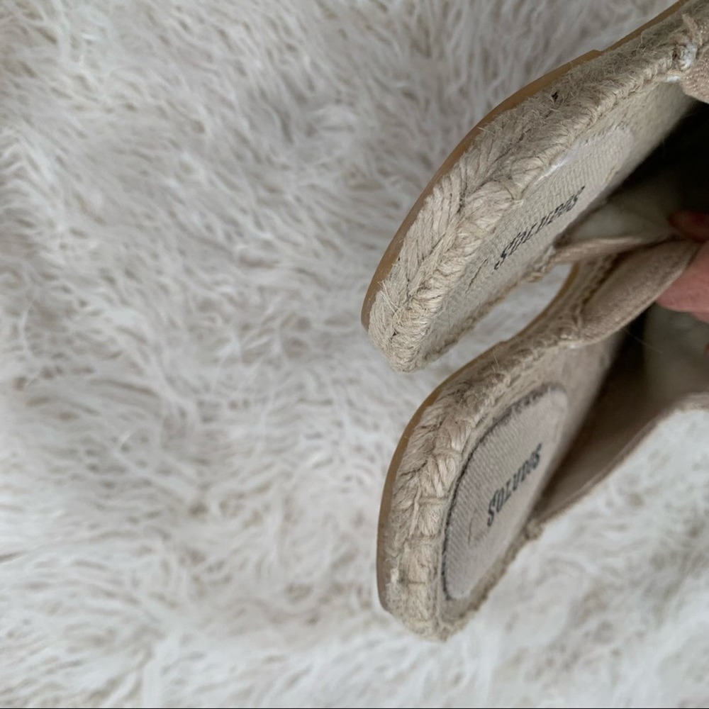 Soludos Slip On Espadrilles Bee Logo Shoes Women’s Size 8.5 - Picture 8 of 9